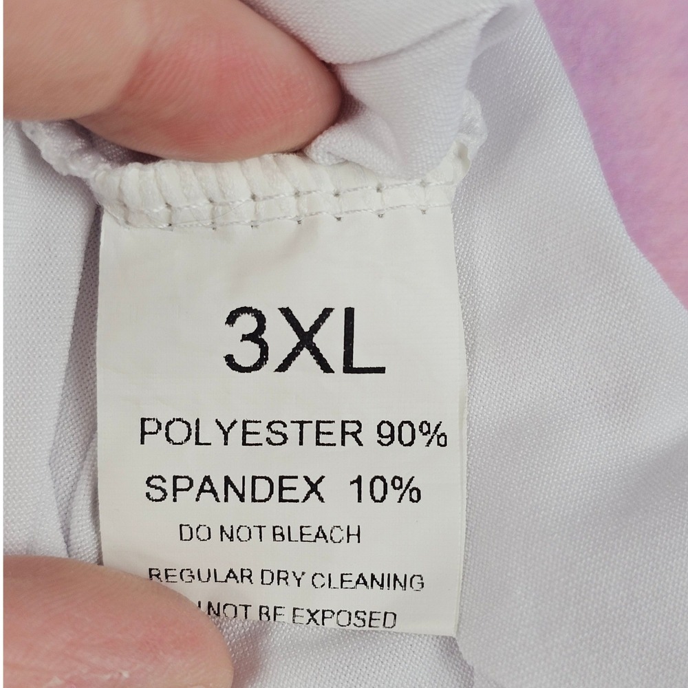 Lace Hem Slip Skirt Extender Women 3XL White Excellent Layering Mini Cottagecore - Picture 6 of 6